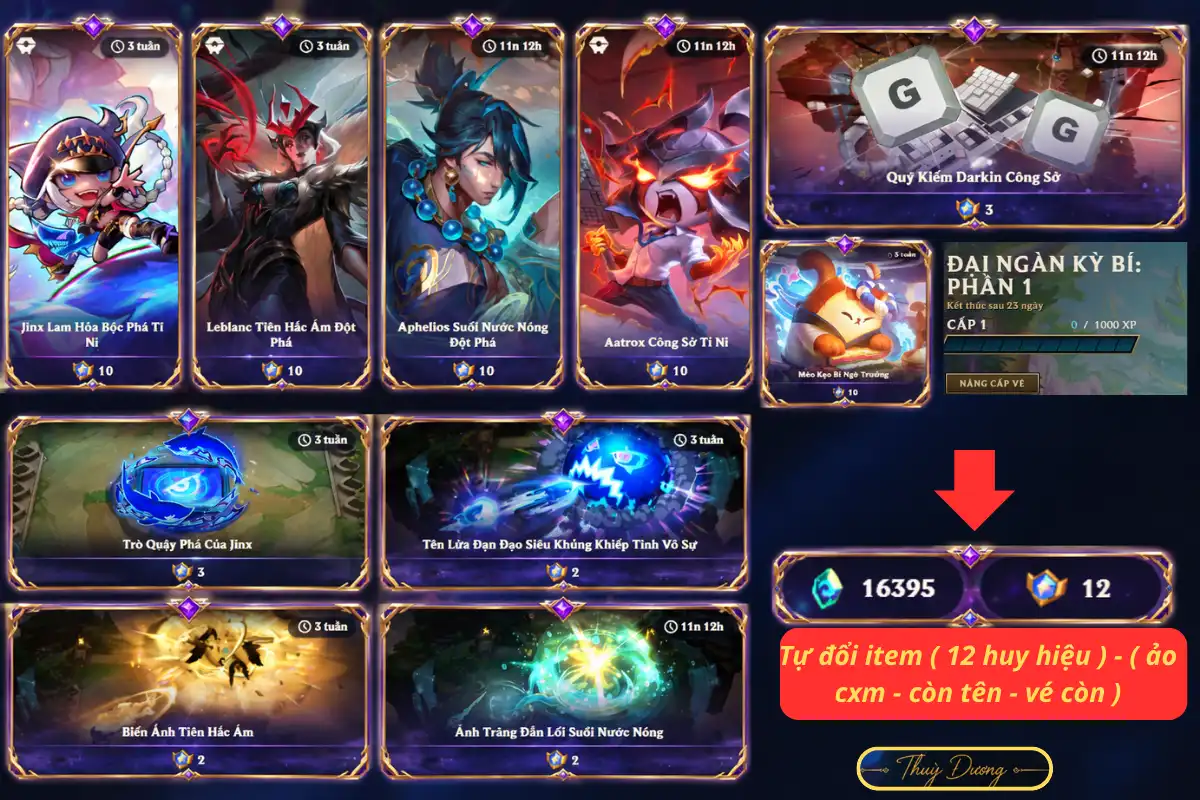 mùa 18 TFT-  Chi tiết trong ảnh